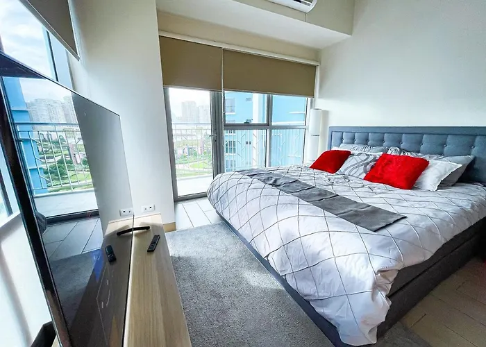 アパート Luxury 2br Corner Near Solaire & Okada Ii Sunset *